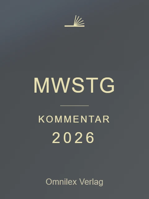 MWSTG Kommentar 2026