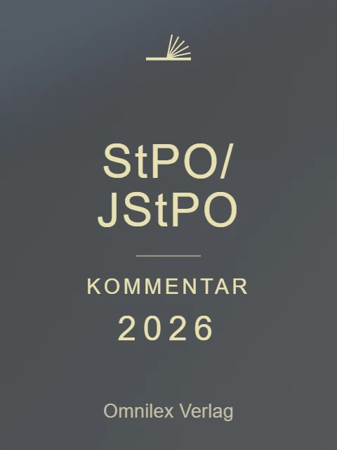 StPO/JStPO Kommentar 2026